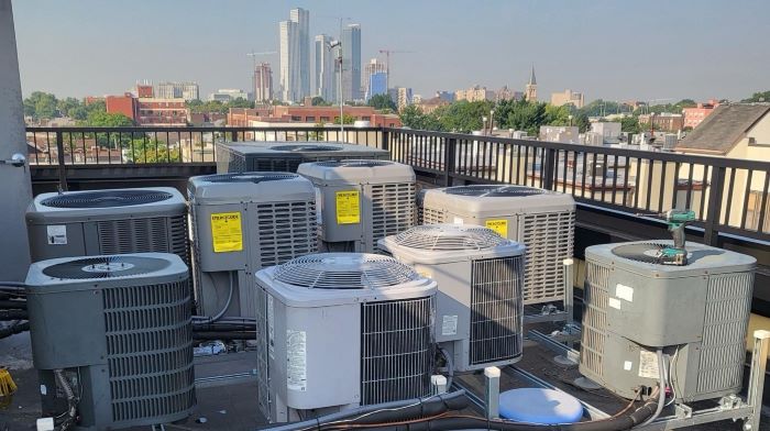 Climate Plus air conditioning systems on rooftop Climate Plus Air Conditioning Systems On Rooftop
